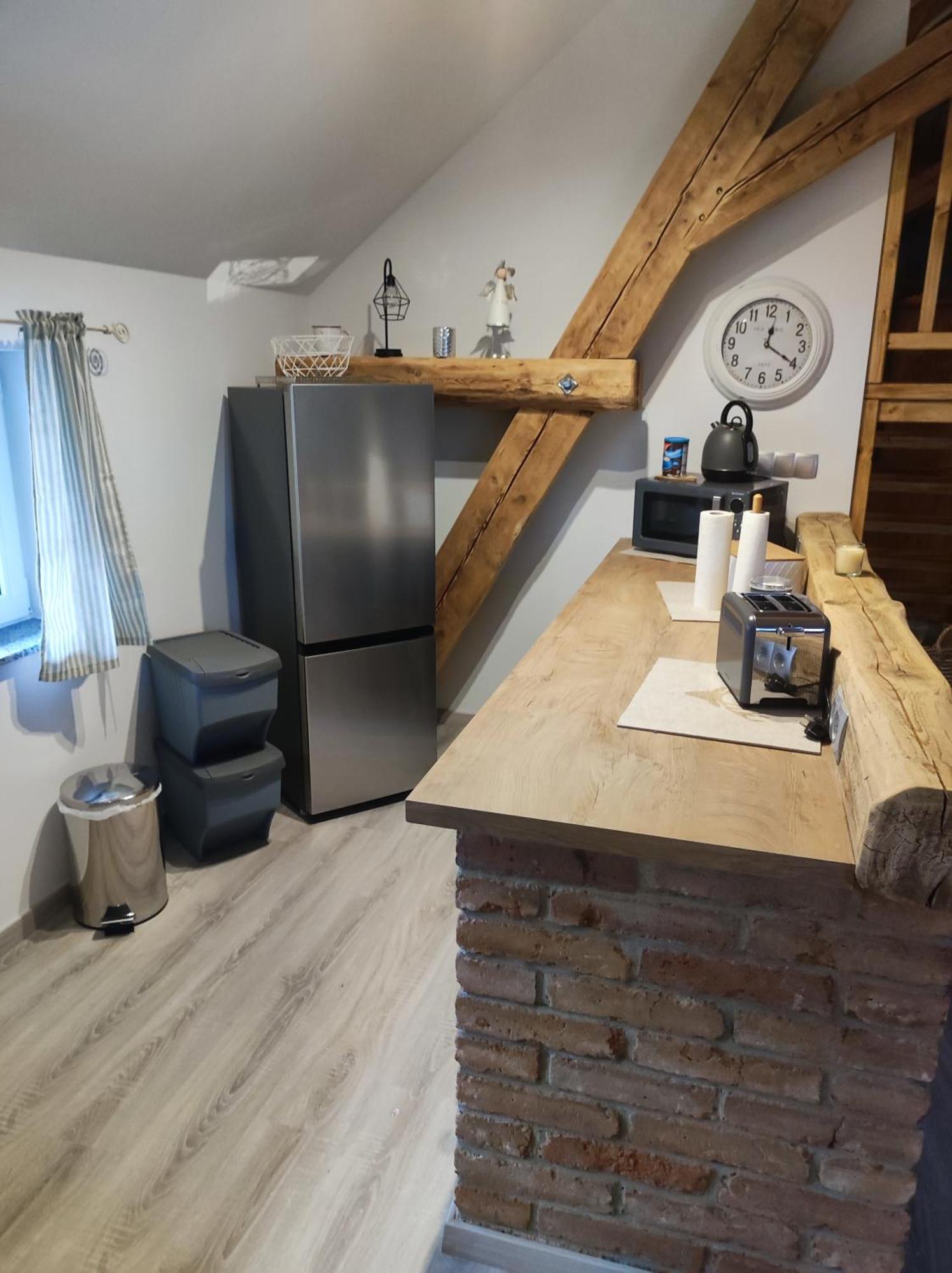 Ferienwohnung Zum Getreidelager Schwarzenbach an der Saale Exterior foto